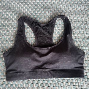 Zyia black bomber bra in EUC